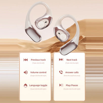 Real Time Translator Earbuds 142 Languages Noise Cancelling Instant Translated Smart Voice Translator for Sports Business Travel