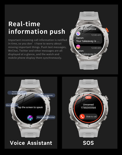 Xiaomi Ultra GPS Smart Watch - 10ATM Waterproof Dual-band GNSS Military Sport