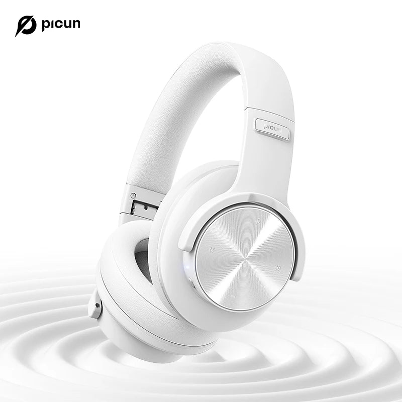 Picun B8 Bluetooth Headphones - 120H Playtime Over-Ear Wireless Headset