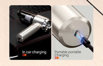 SZUK C012MAX Car Vacuum - Wireless Handheld Blower Strong Suction Cleaner