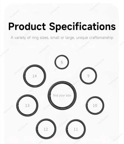 R12 Smart Ring - Display Screen, Wireless Charging, Health Tracker, Waterproof