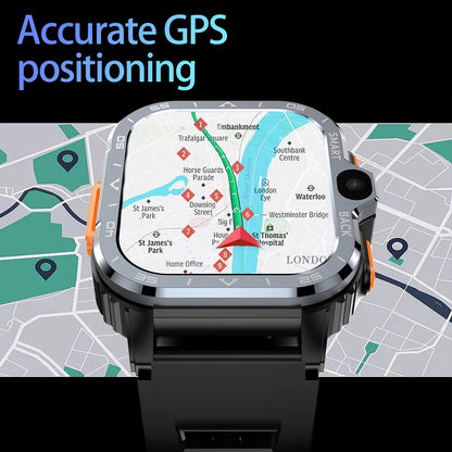 Valdus PGD Android Smart Watch - GPS, Dual Camera, 4G SIM, 64G ROM