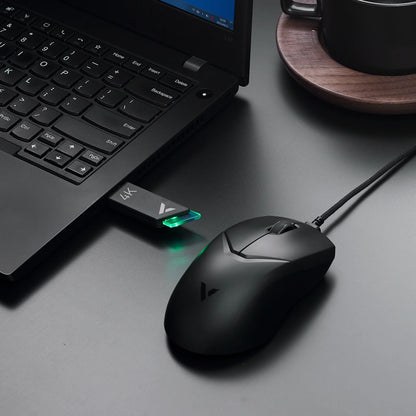 Rapoo VT9PRO PAW3398 Wireless Gaming Mouse 26000DPI 68g Lightweight Wired Wireless Mouse 160H Super Long Battery Life