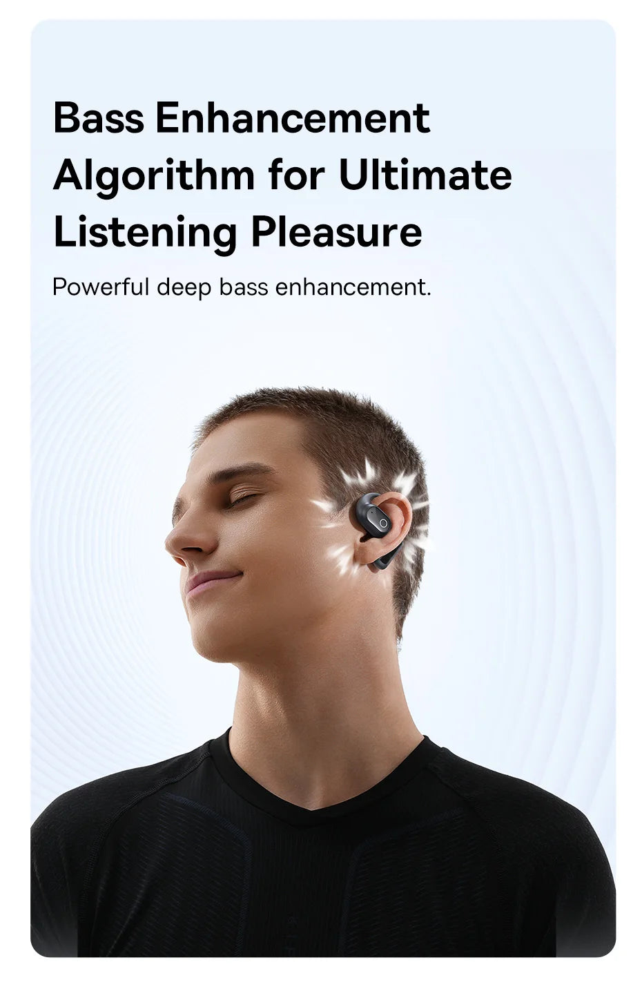 Baseus Eli 10i Open-Ear Bluetooth 5.4 Earphones - IP54 Waterproof Sports Earbuds