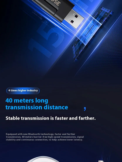 MCHOSE V9 Pro Gaming Headset - Tri-Mode, Hi-Res Audio, ANC