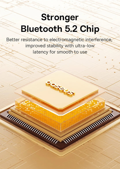 Baseus F02 Wireless Mouse Bluetooth 5.2 2.4G 4000DPI Ergonomic 7 Mute Buttons Mice for iPad MacBook Tablet Laptop Computer Mouse