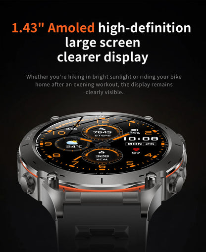 Xiaomi Ultra GPS Smart Watch - 10ATM Waterproof Dual-band GNSS Military Sport