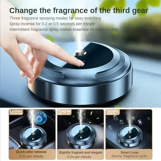 Smart Car Aroma Diffuser & Air Purifier for Essential Oils