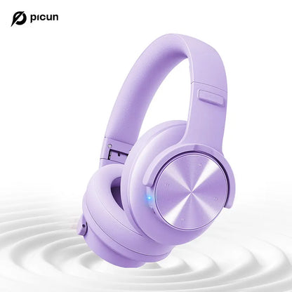Picun B8 Bluetooth Headphones - 120H Playtime Over-Ear Wireless Headset