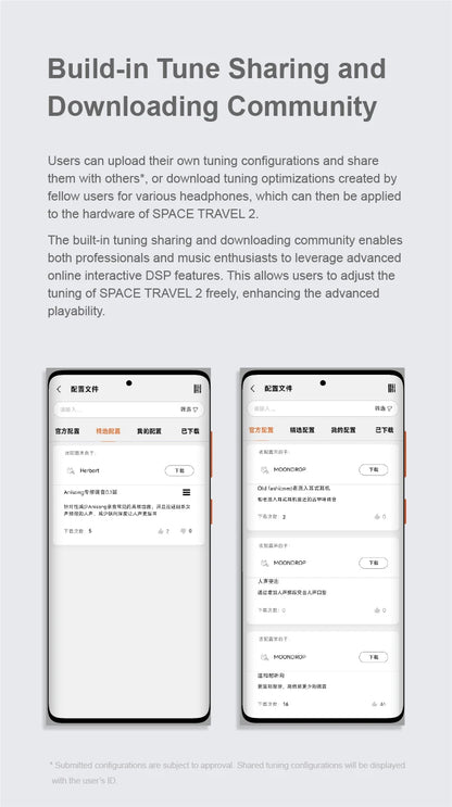 MOONDROP Space Travel 2 earphone HiFi Noise-Canceling TWS wiress Bluetooth 6.0 ANC Low-latency Game Mode SBC/AAC gaming headset