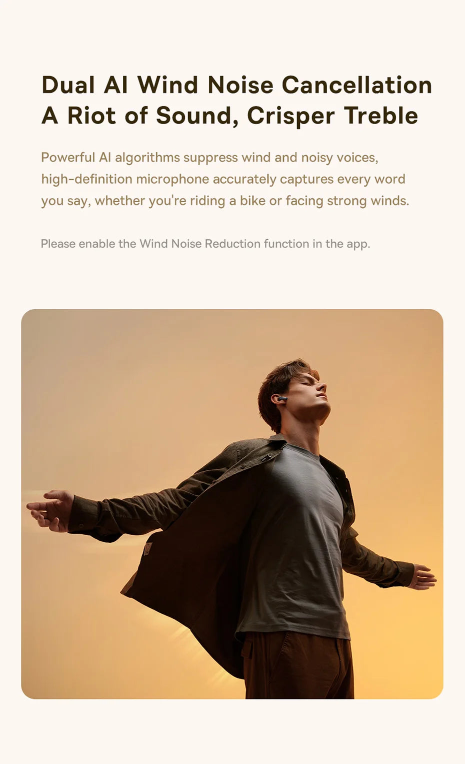 Baseus Bowie M2s Ultra Wireless Earphones Smart Screen 52dB Noise Cancelling Bluetooth 5.4 Headphones 3D Audio Spatial Earbuds