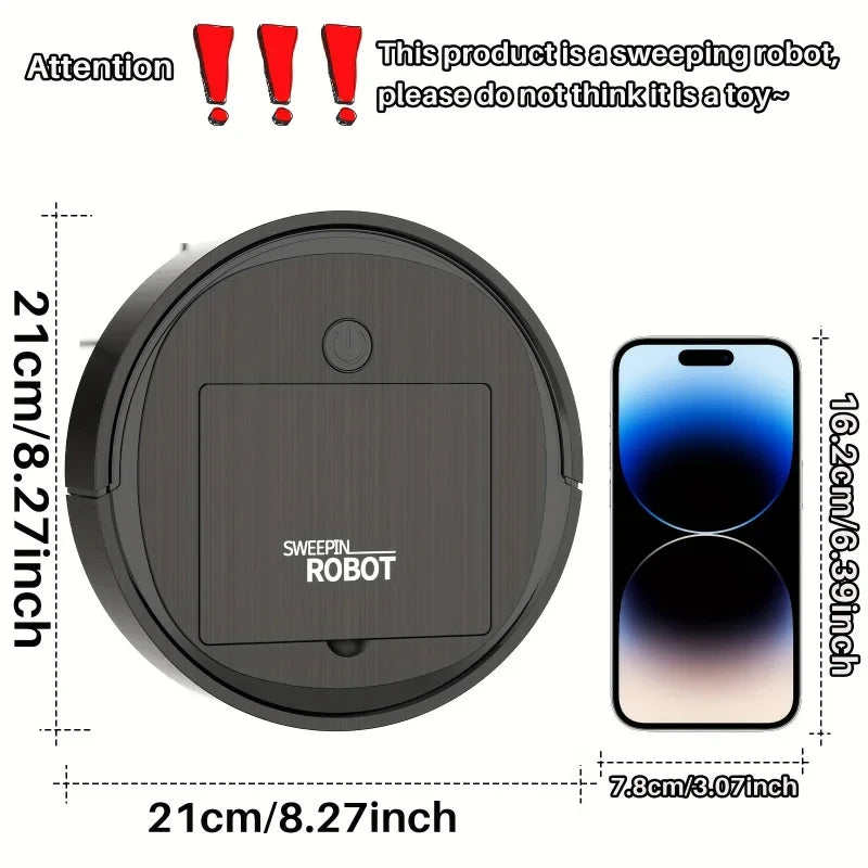 Xiaomi MIJIA 3-in-1 Robot Vacuum - 4000Pa Suction USB Charge Smart Cleaner