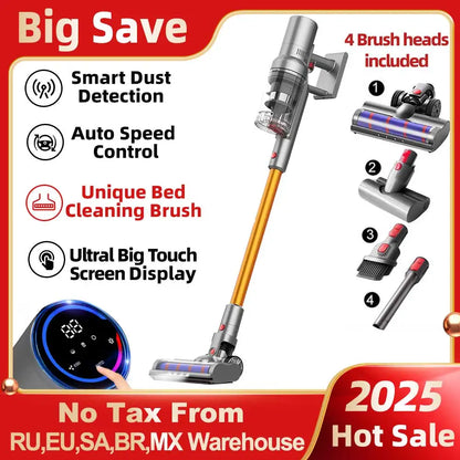 ABIR VC205 27000PA Smart Cordless Vacuum with Touch Screen