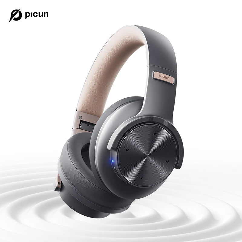 Picun B8 Bluetooth Headphones - 120H Playtime Over-Ear Wireless Headset