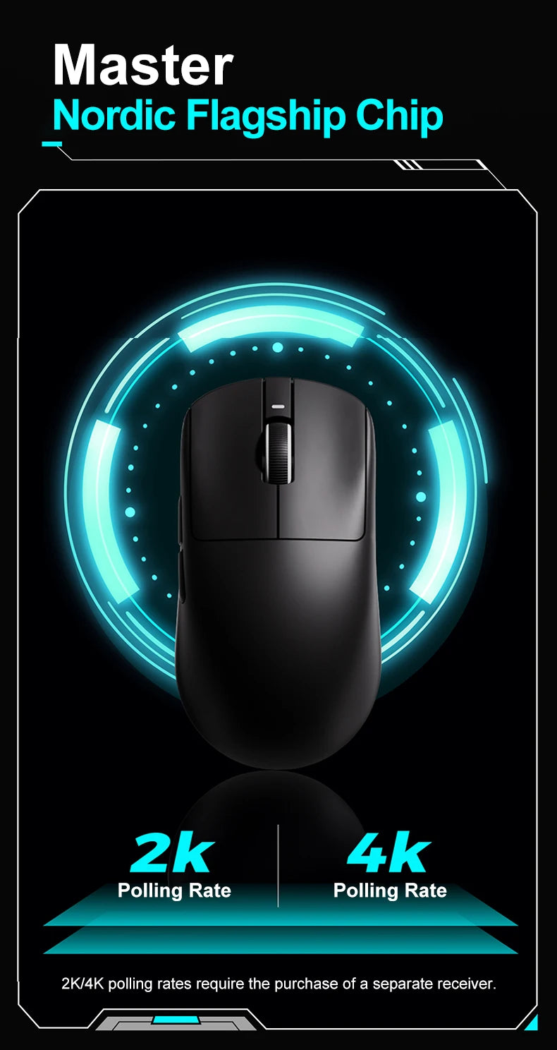 ATK VXE R1 Pro MAX Dragonfly R1 E-sports Gaming Mouse Rechargeable PAW3395 Lightweight Ergonomic 2.4G Wireless Mouse