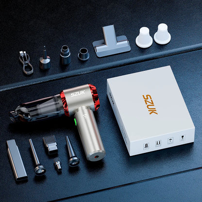 SZUK C012MAX Car Vacuum - Wireless Handheld Blower Strong Suction Cleaner