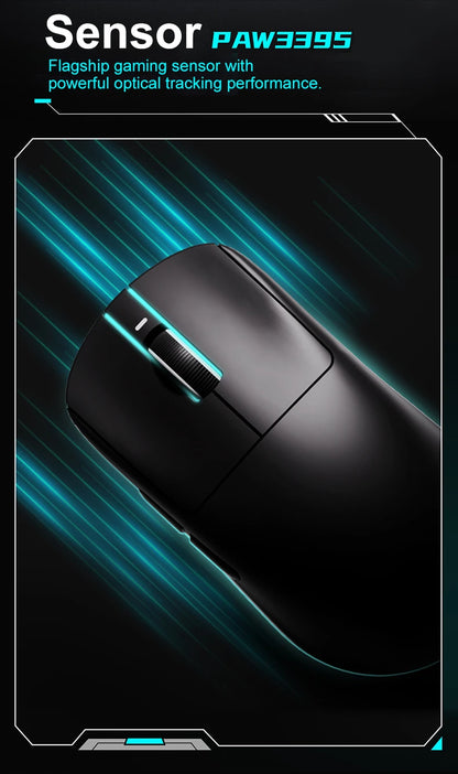 ATK VXE R1 Pro MAX Dragonfly R1 E-sports Gaming Mouse Rechargeable PAW3395 Lightweight Ergonomic 2.4G Wireless Mouse