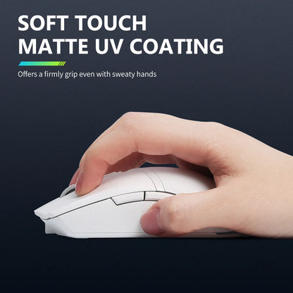 Delux M800PRO PAW3395 Wireless Gaming Mouse RGB light 26000DPI Wired Programmable Rechargeable Mice for PC Laptop Gamer