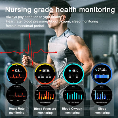 Men's GPS Smartwatch - 1.75" AMOLED, 10ATM, 1000mAh Battery