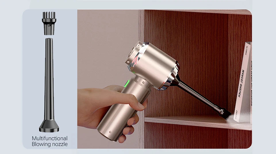 SZUK C012MAX Car Vacuum - Wireless Handheld Blower Strong Suction Cleaner