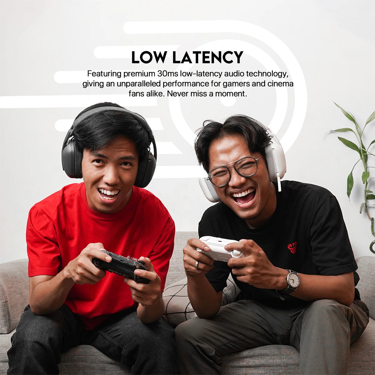 FANTECH WHG03P STUDIO PRO Gaming Headphones Wired& Wireless Bluetooth 7.1 Surround Headset With Noise Reduction Mic For PS5 XBOX