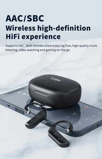 TRN BT20PRO Bluetooth 5.3 Wireless Earphone Cable - MMCX/2Pin/QDC