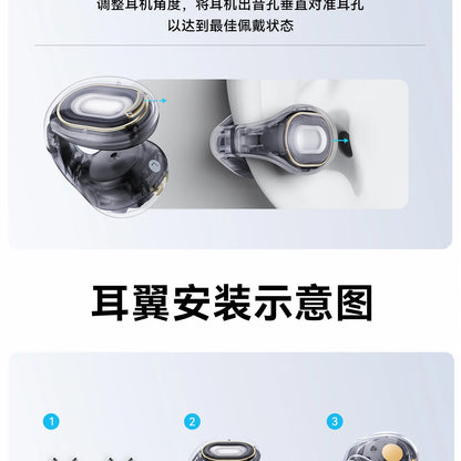 C30i Space Capsule Open-Ear Clip Wireless Earbuds
