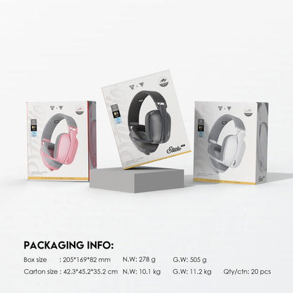 FANTECH WHG03P STUDIO PRO Gaming Headphones Wired& Wireless Bluetooth 7.1 Surround Headset With Noise Reduction Mic For PS5 XBOX