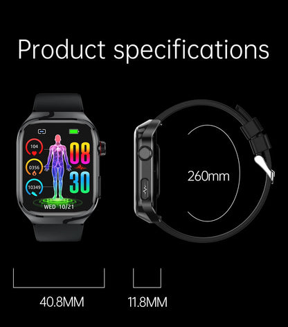 XIAOMI Health Smart Watch - ECG PPG Blood Pressure Oxygen Monitor with Bluetooth Call