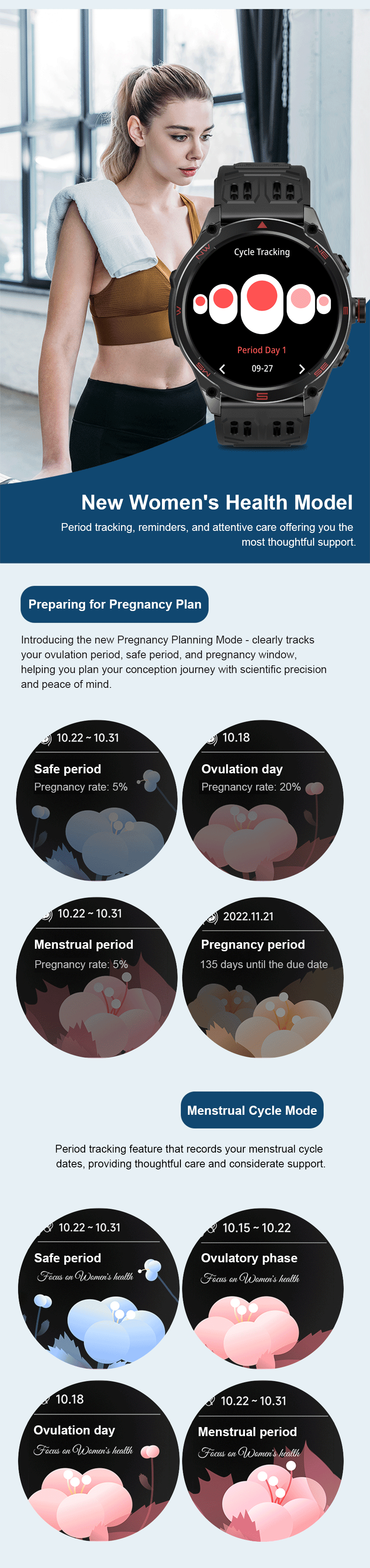 Military GPS Smartwatch - Dual-Band GNSS, 10ATM, Compass, Altimeter