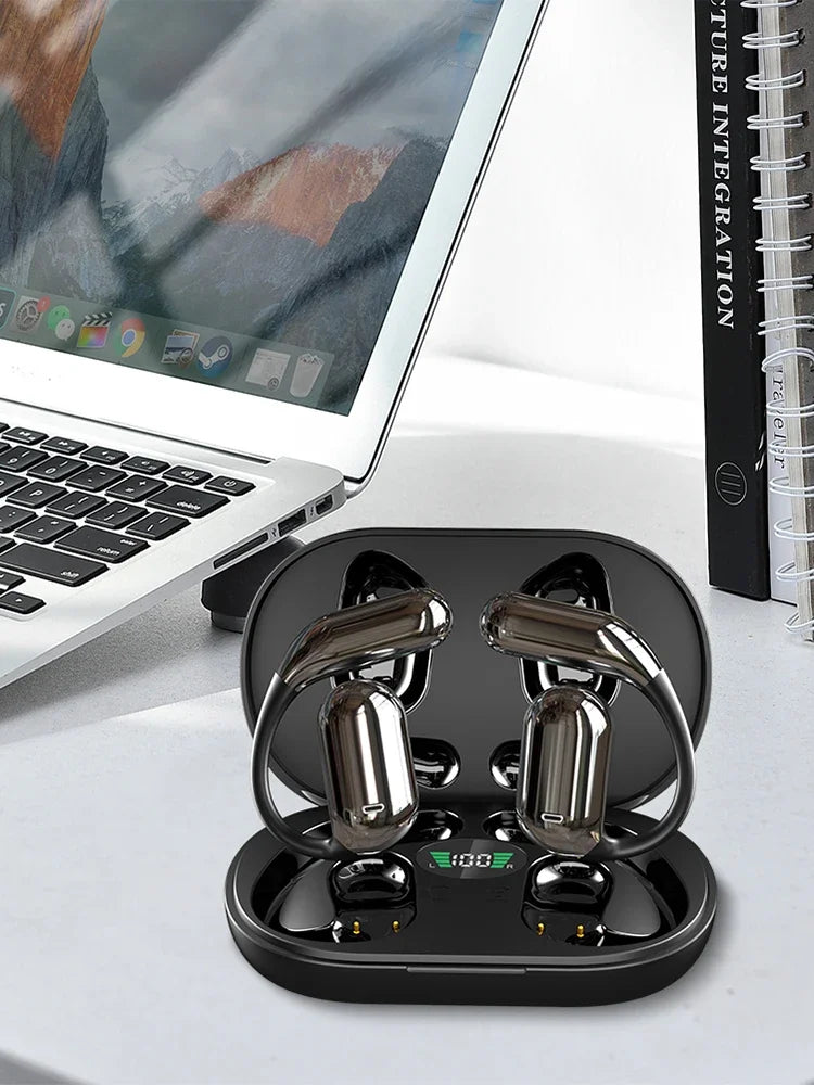 AI Translator Earbuds 144 Languages 3-in-1 Noise Cancelling Bluetooth 5.3 Headset Instant Translator Smart Voice Real Time