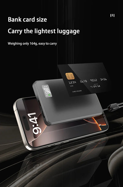 Xiaomi 500000mAh Portable Magnetic Wireless Power Bank PD22.5W Fast Charging External Battery for Magsafe For iPhone Samsung