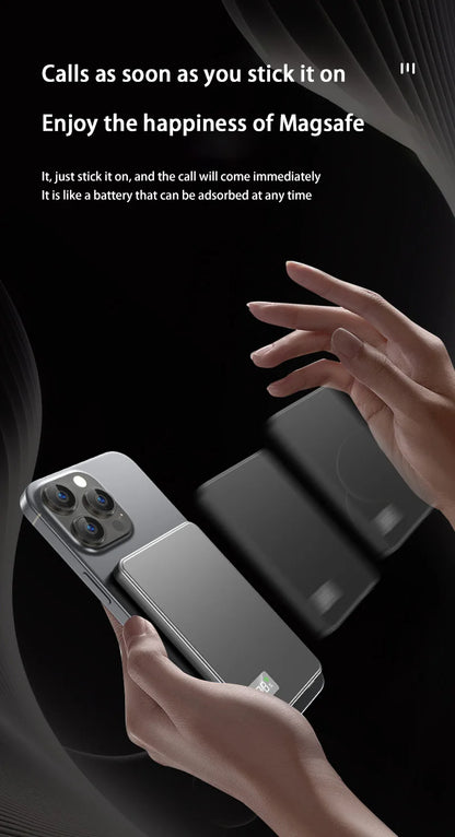 Xiaomi 500000mAh Portable Magnetic Wireless Power Bank PD22.5W Fast Charging External Battery for Magsafe For iPhone Samsung