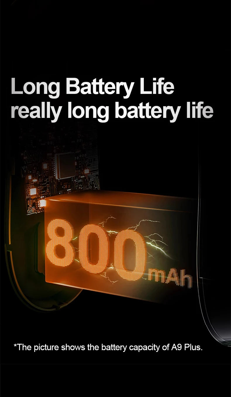 ATK Dragonfly A9 Ultra Wireless E-sports Gaming Mouse Ultra-lightweight Tri-mode Dual 8K Ergonomic Mice A9 Plus PAW3395/3950