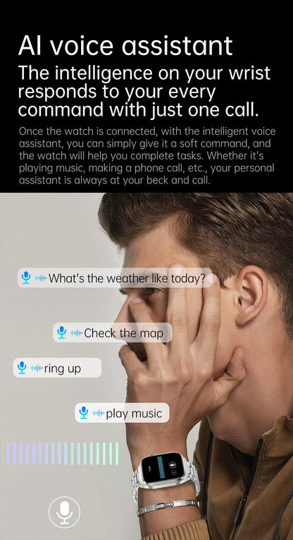 XIAOMI Health Smart Watch - ECG PPG Blood Pressure Oxygen Monitor with Bluetooth Call
