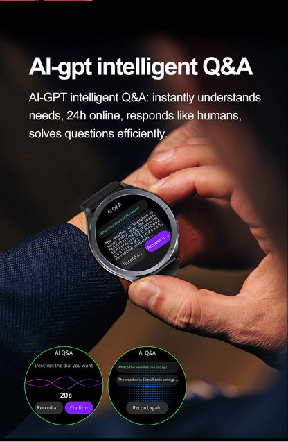 Health Smart Watch - ECG, Blood Pressure, Body Fat Analysis