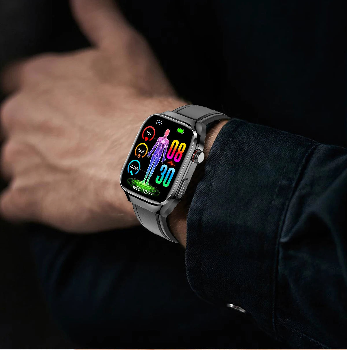 XIAOMI Health Smart Watch - ECG PPG Blood Pressure Oxygen Monitor with Bluetooth Call