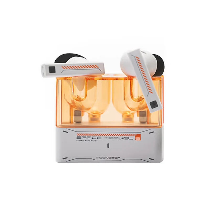 MOONDROP Space Travel 2 earphone HiFi Noise-Canceling TWS wiress Bluetooth 6.0 ANC Low-latency Game Mode SBC/AAC gaming headset