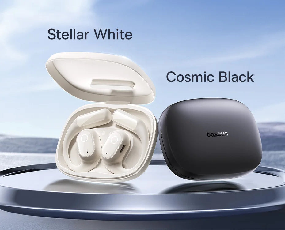 Baseus Eli 10i Open-Ear Bluetooth 5.4 Earphones - IP54 Waterproof Sports Earbuds