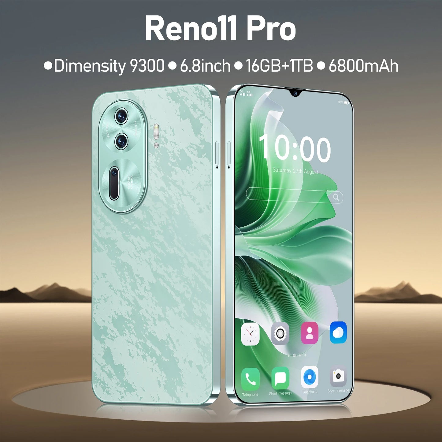 2025 New Reno11 Pro HOT Pad Original Tablet 6.8 inch Android 14 Global Edition 10 Core 16GB+1TB 6800mAh 5G Dual SIM WIFI