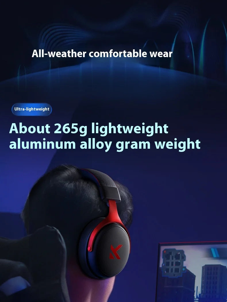 MCHOSE V9 Pro Gaming Headset - Tri-Mode, Hi-Res Audio, ANC