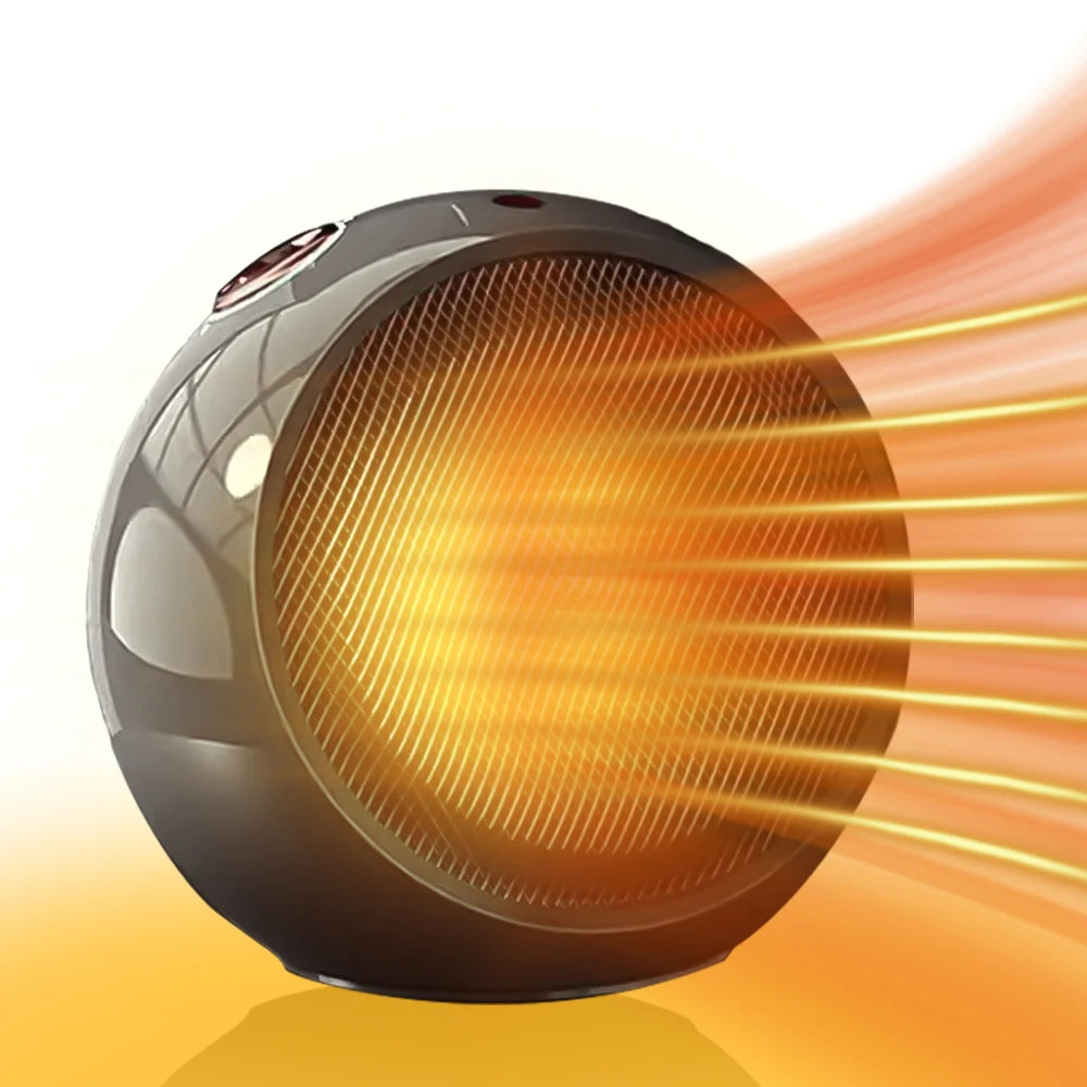 1500W Portable Electric Space Heater - Fast Heating Thermostat Safety Protection