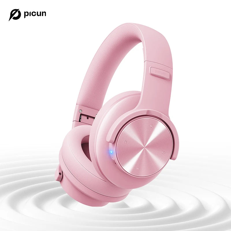 Picun B8 Wireless Headphones - 120H Battery, 3 EQ Modes