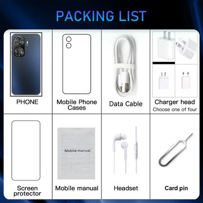 2025 New Reno11 Pro HOT Pad Original Tablet 6.8 inch Android 14 Global Edition 10 Core 16GB+1TB 6800mAh 5G Dual SIM WIFI