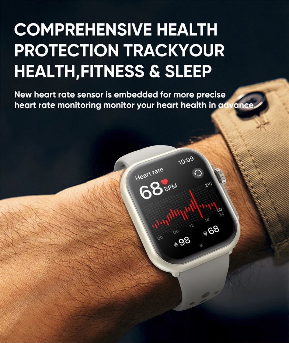 Ultra 2 SE Smartwatch - 1000mAh, AMOLED, GPS, 100+ Sports Modes