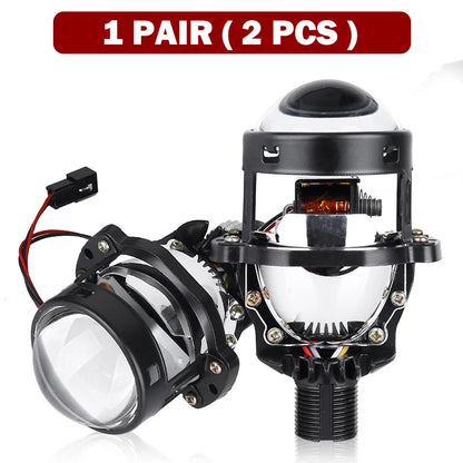 Bi LED Projector Headlight Lenses 90W