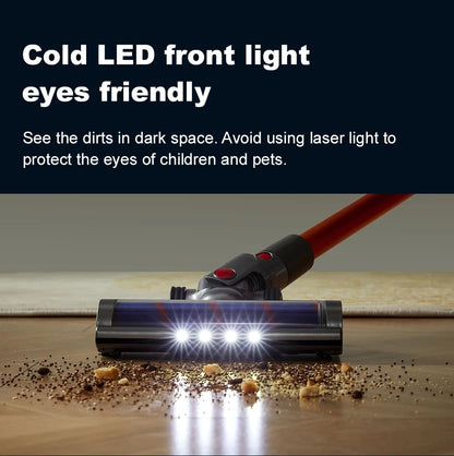 ABIR VC205 27000PA Smart Cordless Vacuum with Touch Screen