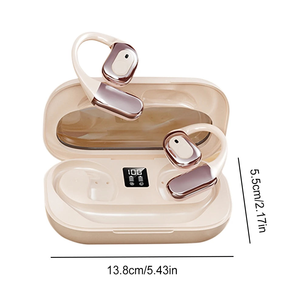 Real Time Translator Earbuds 142 Languages Noise Cancelling Instant Translated Smart Voice Translator for Sports Business Travel