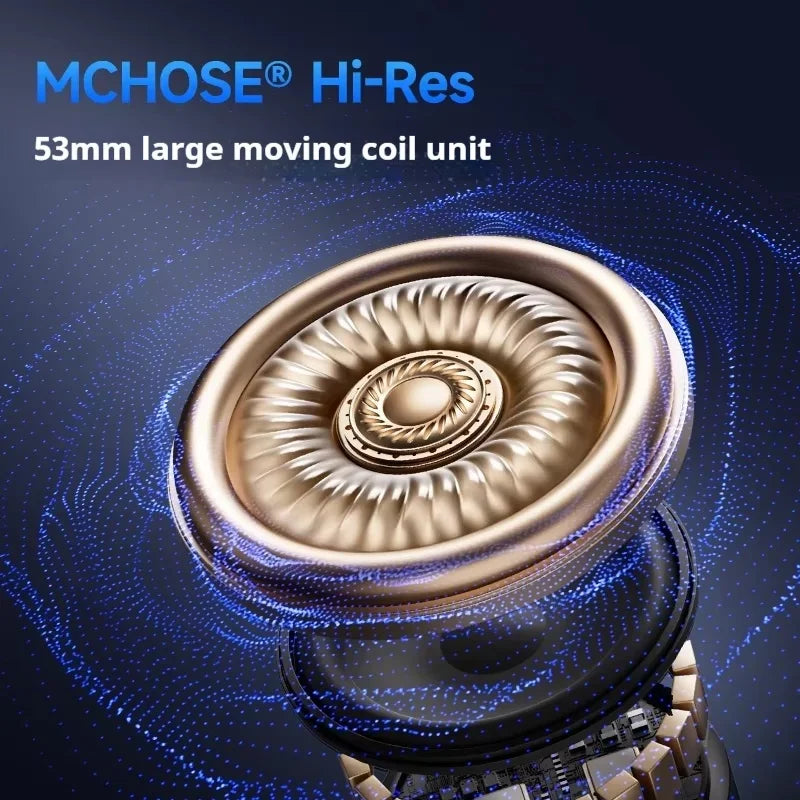 MCHOSE V9 pro Wireless Bluetooth Headset with Three Mode Microphone Noise Reduction Dynamic Sound Low Delay Office And Gaming