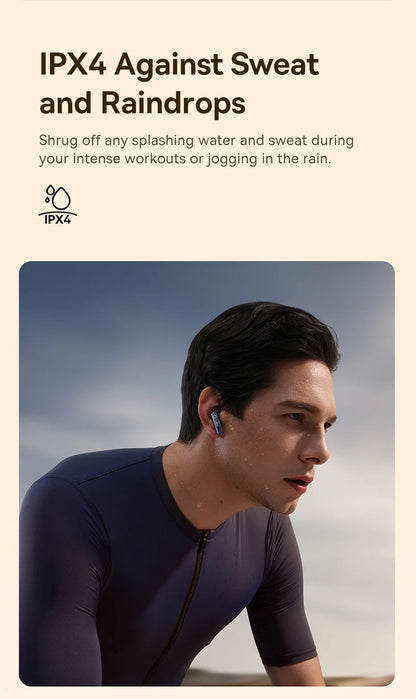 Baseus Bowie 30 Wireless Earbuds - 50dB ANC, 6 Mics, 65H Playtime